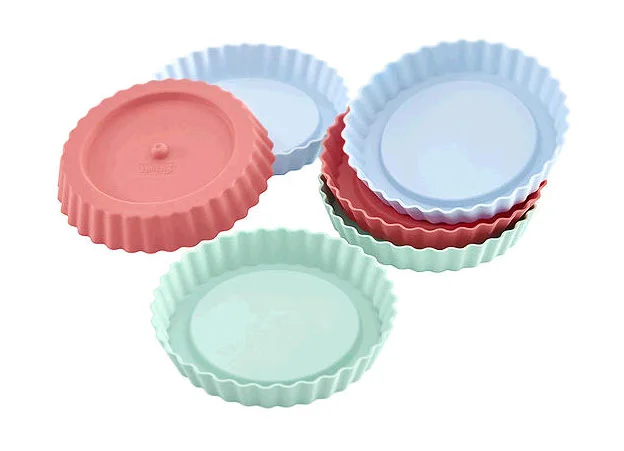 Tortelett Pastel Mix Flexi Form 6er Set