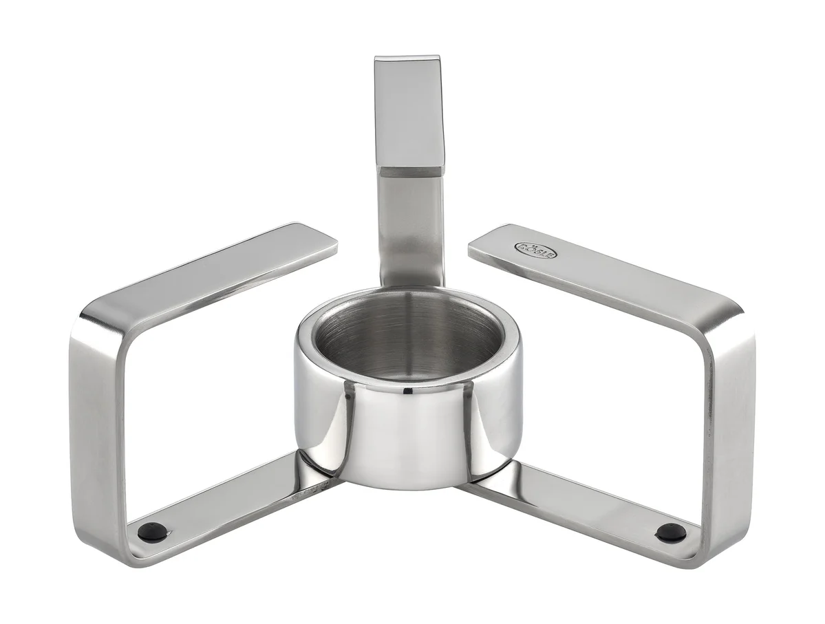 RÖSLE Stövchen Teewärmer Kaffeewärmer Zusammenklappbar Edelstahl Ø 17 cm - Image 4