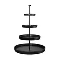 Etagere 4-stufig Grande Nero Black Iron ASA