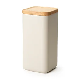 Vorratsdose 10,5x10,5x22 cm sand Continenta