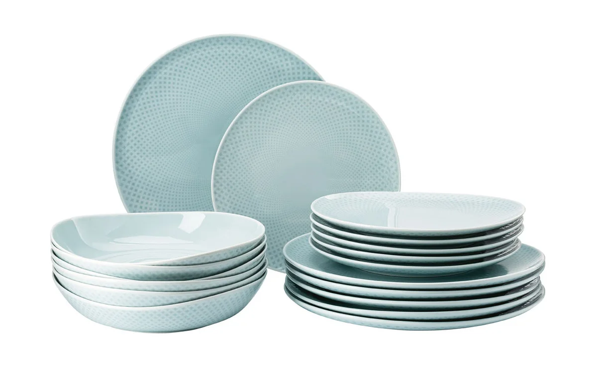 Teller-Set 18-tlg. Junto Opal Green
