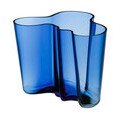 Vase 16 cm Alvar Aalto ultramarinblau Iittala