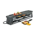 Raclette für 4 55x12x11 cm Compact schwarz Spring