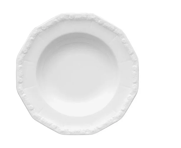 Suppenteller 23 cm Maria Weiß