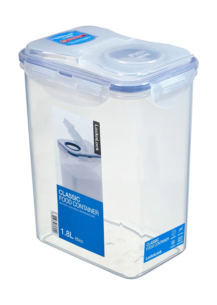Frischhaltedose 1,8 l Classic Special mit Schütte blau