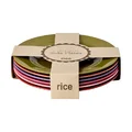 Malamin-Beilagenteller rund Ø20cm 6er-Set Rice