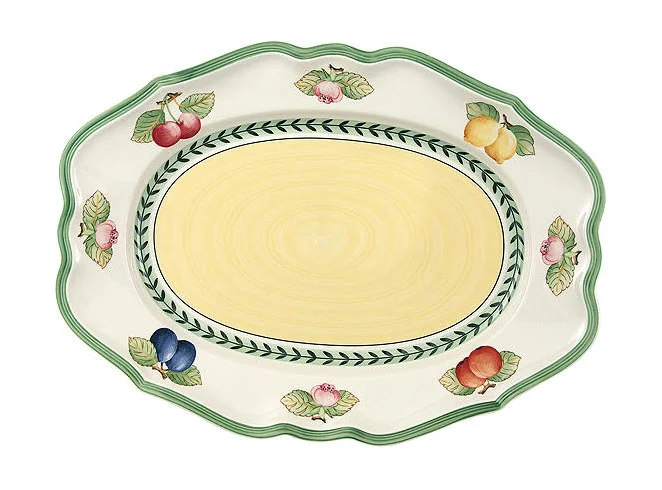 Platte oval 37 cm French Garden Fleurence