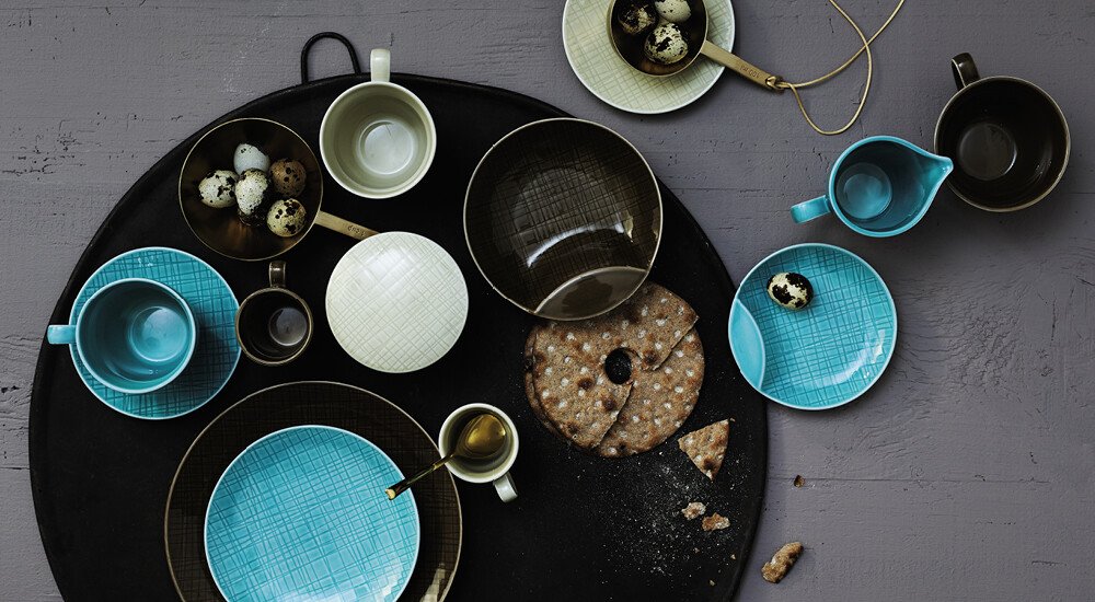 SEO Mesh Aqua Rosenthal Geschirr Porzellan tischwelt