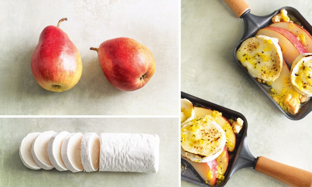 Birnen-Ziegenkäse-Pfännchen