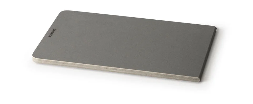 Schneidebrett 24x16x1 cm Duracore grau