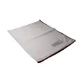 Glasreinigungstuch weiss mit rotem Rand Riedel