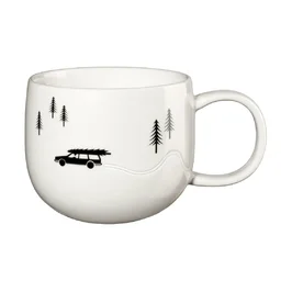 Henkelbecher 0,4 l Joy Snow Tracks Skidding Xmas ASA