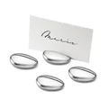 Tischkartenhalter 4er-Set Sky silber Georg Jensen