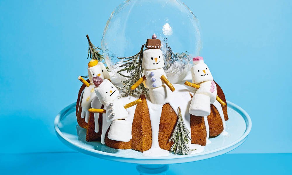 tischwelt-SnowmanBundtCake