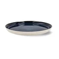 Teller 27cm dunkelblau/weiss Bitz