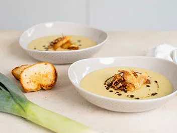 Kartoffel-Lauch-Suppe