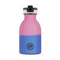 Trinkflasche 0,25l Urban Bottle REaktive pink/blue Sport Lid 24bottles