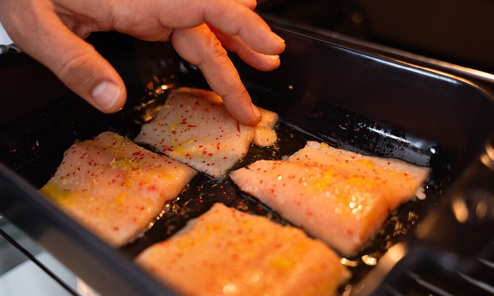 Saibling mit Apfel-Sellerie11