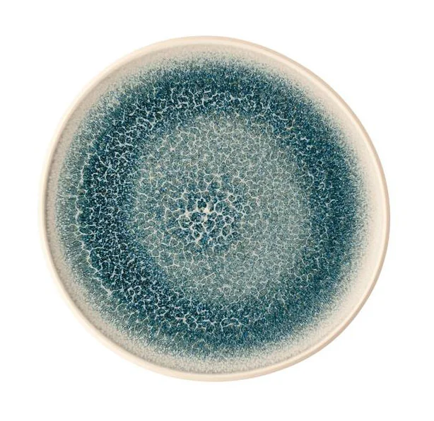 Teller flach 22 cm Junto Aquamarine