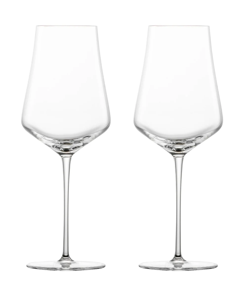 Allround Weinglas 2er-Set Duo mit Moussierpunkt