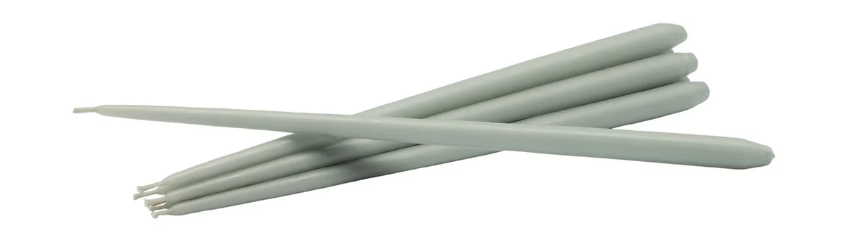Stabkerzen 6er-Set dusty mint