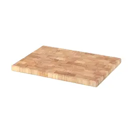 Schneidebrett 35x25x2 cm Gummibaum Stirnholz Continenta