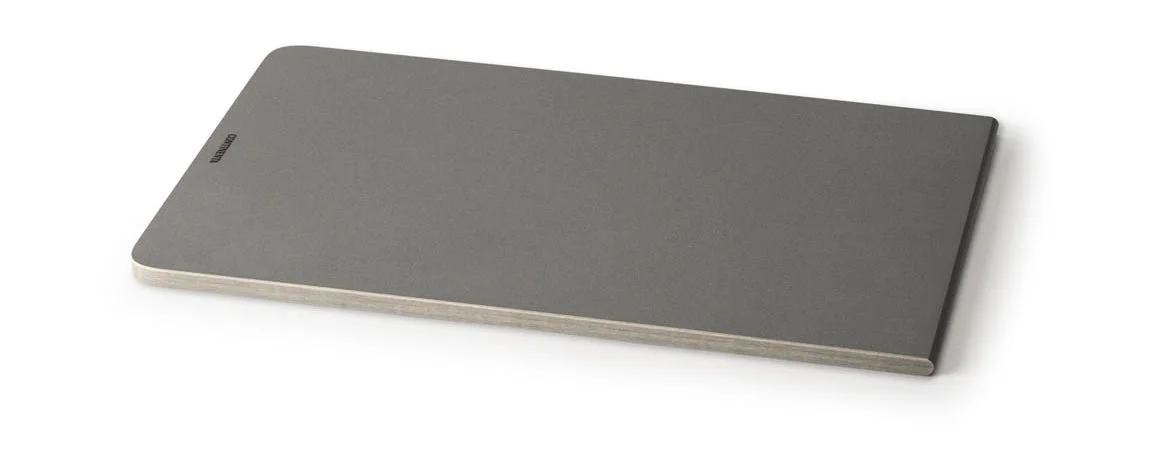 Schneidebrett 30x20x1 cm Duracore grau