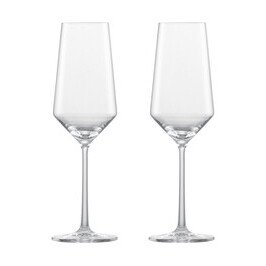 Champagnerglas 2er-Set Pure mit Moussierpunkt Zwiesel Glas