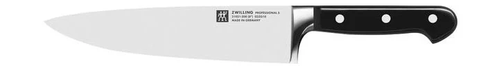 Kochmesser 20 cm Professional S schwarz