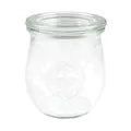 Miniglas Tulpen-Form 220 ml o. Klammern u. Gummi Weck