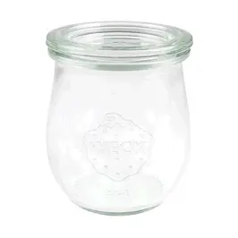 Miniglas Tulpen-Form 220 ml o. Klammern u. Gummi Weck