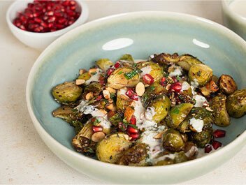 Gebackener Rosenkohl aus dem Ofen