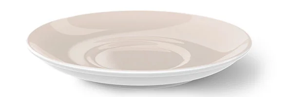 Kaffee-Untertasse 14 cm Solid Color Peach