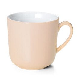 Henkelbecher 0,3 l Solid Color Peach Dibbern