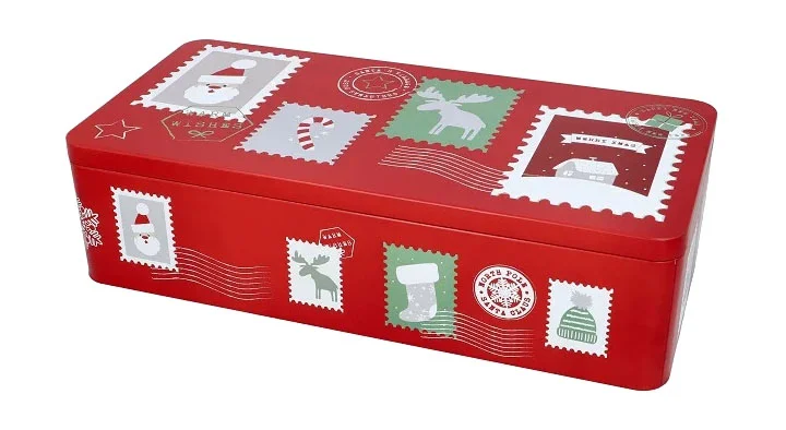 Gebäckdose XXL 42x20x11 cm Dear Santa
