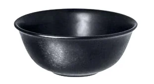 Reisschale 58cl 16 cm H. 6,5cm Fusion Karbon schwarz