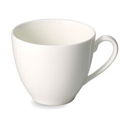 Kaffeetasse 0,2 l Fine Bone China Coupe weiß Dibbern