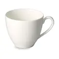 Kaffeetasse 0,2 l Fine Bone China Coupe weiß Dibbern