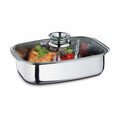 Aromabräter/Dampfgarer 36cm Edelstahl Küchenprofi