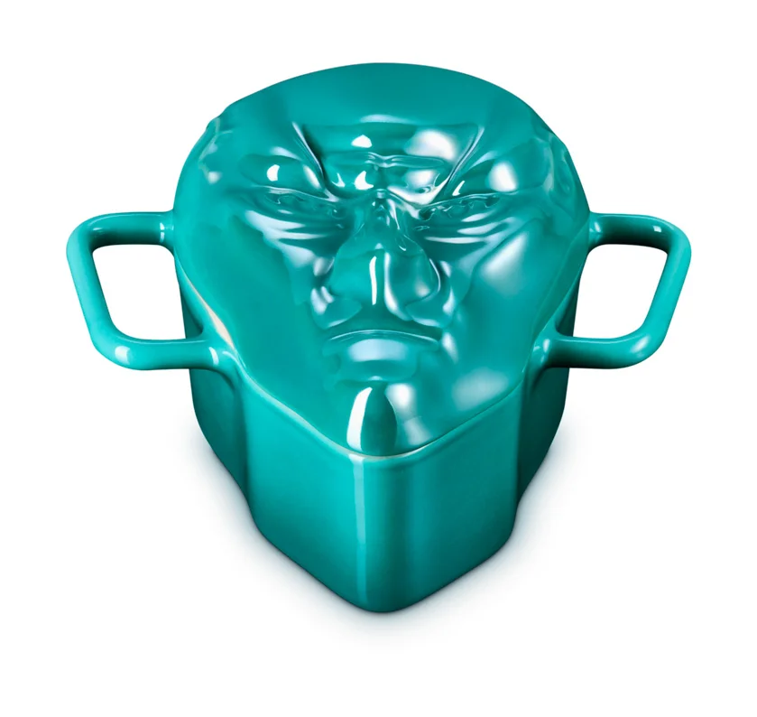 Star Trek Pearlized Blue Riviera Balok-Mini-Cocotte 0,3 l