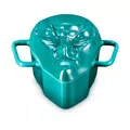 Star Trek Pearlized Blue Riviera Balok-Mini-Cocotte 0,3 l Le Creuset