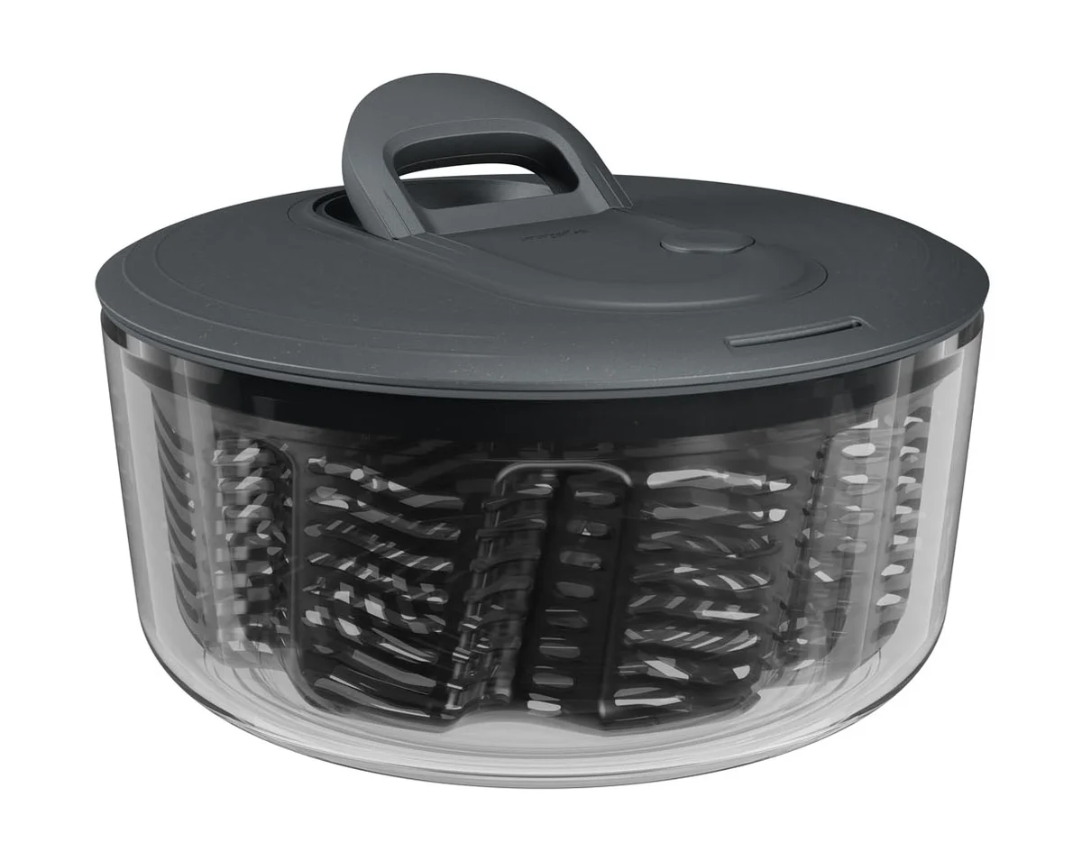Salatschleuder 23 cm EasySpin schwarz