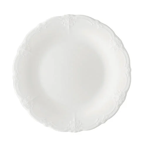 Speiseteller 25cm Fahne Baronesse Weiss