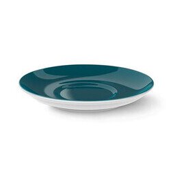 Kaffee-Untertasse 14 cm Solid Color Petrol Dibbern