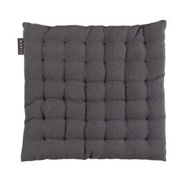 Sitzkissen 40x40 cm Pepper granitgrau Linum AB