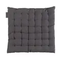 Sitzkissen 40x40 cm Pepper granitgrau Linum AB