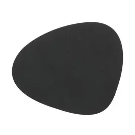 Tischset S 24x18 cm Curve Nupo black LINDDNA