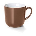 Henkelbecher 0,32 l Solid Color Chocolate Dibbern