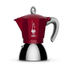 Espressokocher 6 Tassen New Moka Induction Red Bialetti