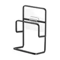 Klebe-Schwammhalter 7x6x13 cm Tower schwarz Yamazaki
